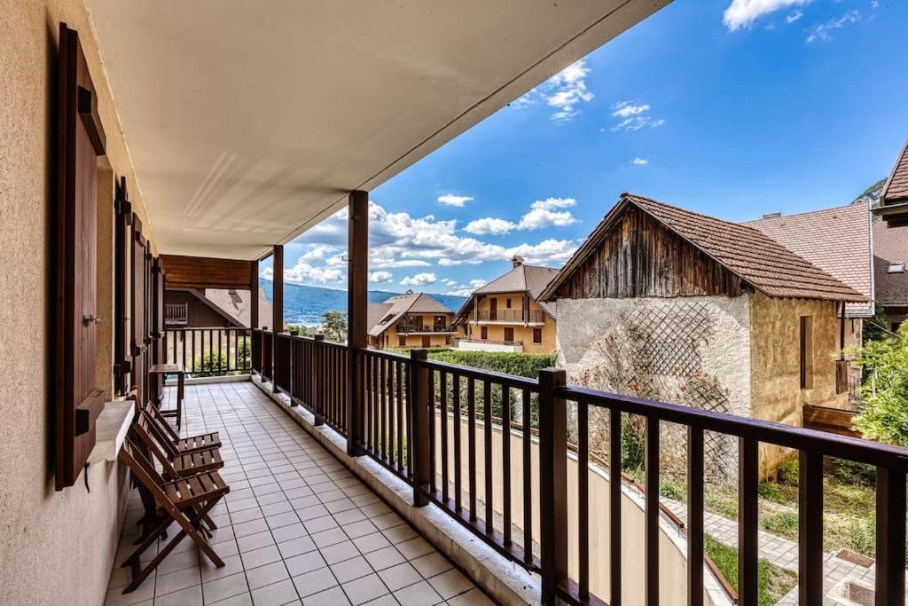 Charmant Appartement Lac D'Annecy / Ski - 6 Pers Menthon-Saint-Bernard Kültér fotó